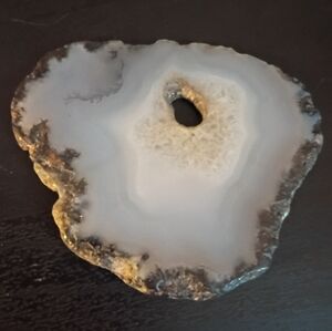 Geode Slice Pendant